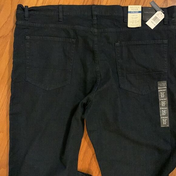 Nautica Size 52/32 straight fit denim jeans. - Picture 3 of 8
